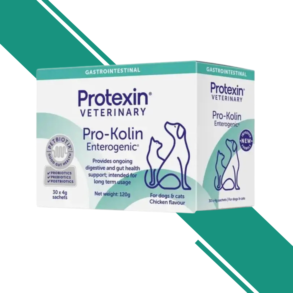 Protexin Pro-Kolin Enterogenic Digestive Support Sachets for Cats and Dogs